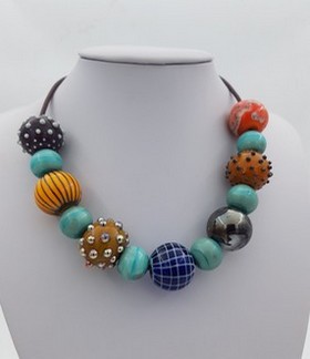 Laurence DEREU, Perles en verre